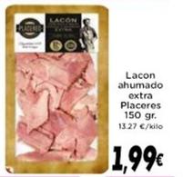Oferta de Placeres - Lacon Ahumado Extra  por 1,99€ en Supermercados Piedra