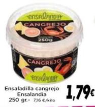 Oferta de Ensalandia - Ensaladilla Cangrejo por 1,79€ en Supermercados Piedra