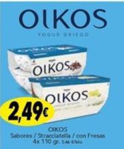 Oferta de Oikos - Sabores por 2,49€ en Supermercados Piedra