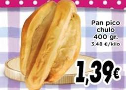 Oferta de Pan Pico Chulo por 1,39€ en Supermercados Piedra