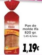 Oferta de Ifa - Pan De Molde  por 1,19€ en Supermercados Piedra