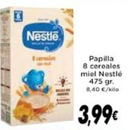 Oferta de Nestlé - Papilla 8 Cereales Miel por 3,99€ en Supermercados Piedra