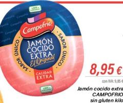 Oferta de Campofrío - Jamón Cocido Extra por 8,95€ en Cash Ifa