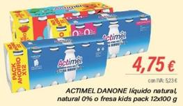 Oferta de Danone - Actimel Liquido Natural por 4,75€ en Cash Ifa