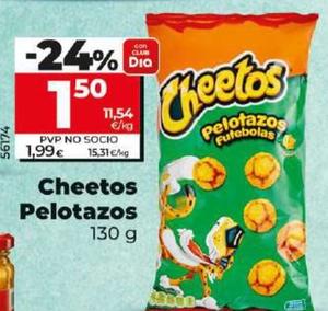 Oferta de Cheetos - Pelotazos por 1,5€ en Dia