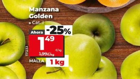 Oferta de Manzana Golden por 1,49€ en Dia