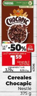 Oferta de Nestlé - Cereales Chocapic por 3,19€ en Dia