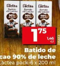 Oferta de Dia Láctea - Batido De Cacao 90% De Leche  por 1,75€ en Dia