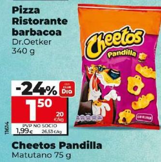 Oferta de Matutano - Cheetos Pandilla por 1,99€ en Dia