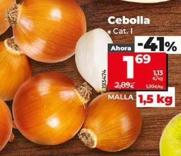Oferta de Cebolla por 1,69€ en Dia