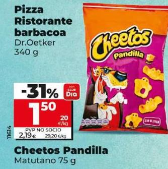 Oferta de Matutano - Cheetos Pandilla por 2,19€ en Dia
