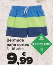 Oferta de Bermuda Baño Cortes por 9,99€ en Carrefour