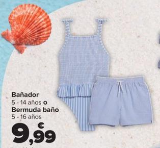 Oferta de Bañador / Bermuda Bano por 9,99€ en Carrefour