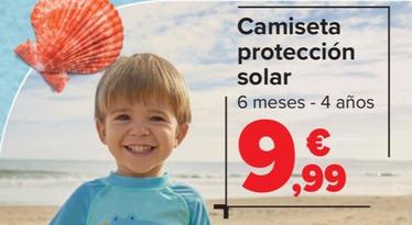 Oferta de Tex - Camiseta Protección Solar por 9,99€ en Carrefour