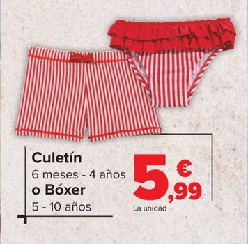 Oferta de Tex - Culetín O Boxer  por 5,99€ en Carrefour