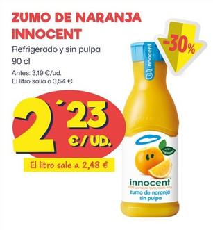 Oferta de Innocent - Zumo De Naranja  por 2,23€ en Ahorramas