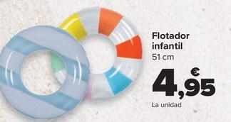 Oferta de Flotador Infantil por 4,95€ en Carrefour