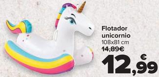 Oferta de Flotador Unicornio por 12,99€ en Carrefour