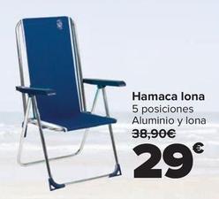 Oferta de Hamaca Lona  por 29€ en Carrefour