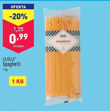 Oferta de La Villa - Spaghetti  por 0,99€ en ALDI