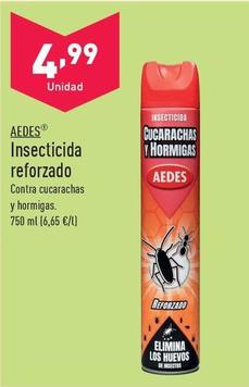 Oferta de Aedes - Insecticida Reforzado por 4,99€ en ALDI