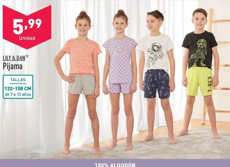 Oferta de Lily & Dan - Pijama por 5,99€ en ALDI