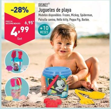 Oferta de Disney - Juguetes De Playa por 4,99€ en ALDI