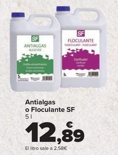 Oferta de SF - Antialgas O Floculante por 12,89€ en Carrefour