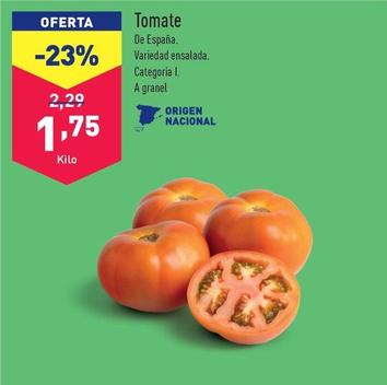 Oferta de Tomate por 1,75€ en ALDI
