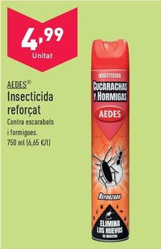 Oferta de Aedes - Insecticida Reforçat por 4,99€ en ALDI