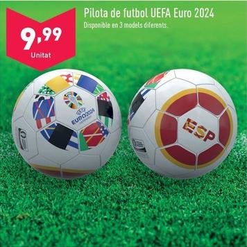 Oferta de Pilota De Futbol Uefa Euro 2024 por 9,99€ en ALDI