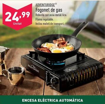 Oferta de ADVENTURIDGE - Cocina De Gas Portatil por 24,99€ en ALDI