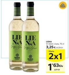 Oferta de Liena - Vi Blanc Viura por 3,25€ en Caprabo