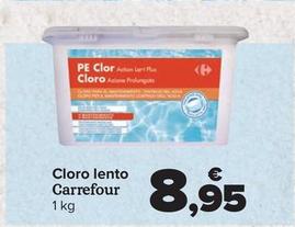Oferta de Carrefour - Cloro lento  por 8,95€ en Carrefour