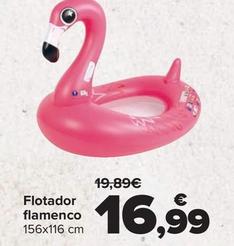 Oferta de Flotador flamenco por 16,99€ en Carrefour