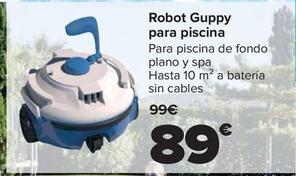 Oferta de Robot Guppy  para piscina por 89€ en Carrefour