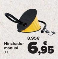 Oferta de Hinchador manual por 6,95€ en Carrefour
