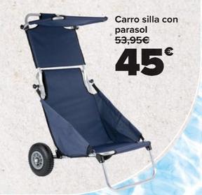 Oferta de Carro silla con parasol por 45€ en Carrefour