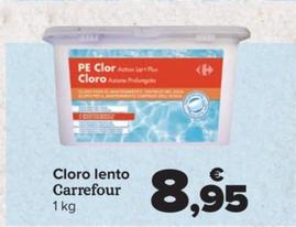 Oferta de Carrefour - Cloro lento  por 8,95€ en Carrefour