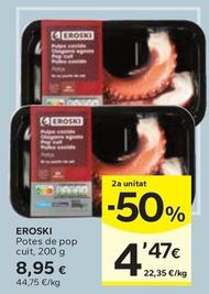 Oferta de Eroski - Potes De Pop Cuit por 8,95€ en Caprabo