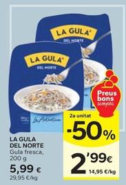 Oferta de La Gula Del Norte - Gula Fresca por 5,99€ en Caprabo