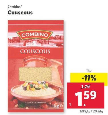 Oferta de Combino - Couscous por 1,59€ en Lidl