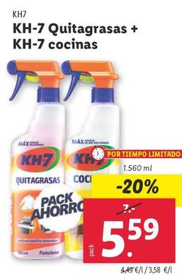 Oferta de Kh-7 - Quitagrasas + Cocinas por 5,59€ en Lidl