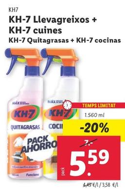 Oferta de Kh-7 - Quitagrasas + Cocinas por 5,59€ en Lidl