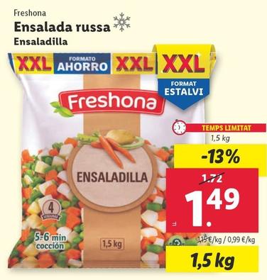 Oferta de Freshona - Ensaladilla por 1,49€ en Lidl