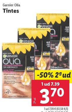 Oferta de Garnier Olia - Tintes por 7,39€ en Lidl