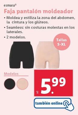 Oferta de Esmara - Faja Pantalon Moldeador por 5,99€ en Lidl