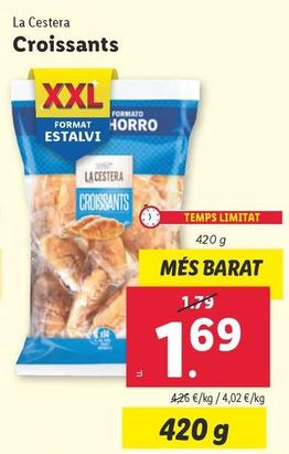 Oferta de La Cestera - Croissants por 1,69€ en Lidl
