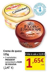 Oferta de Crema de queso por 1,65€ en SPAR
