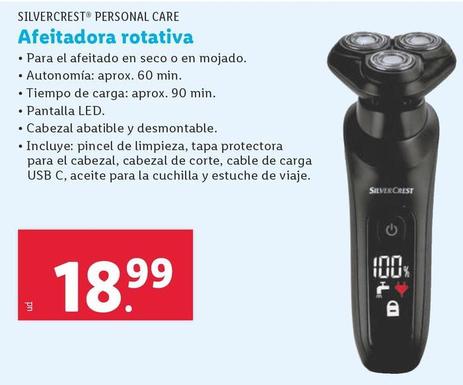 Oferta de Silvercrest Personal Care - Afeitadora Rotativa por 18,99€ en Lidl